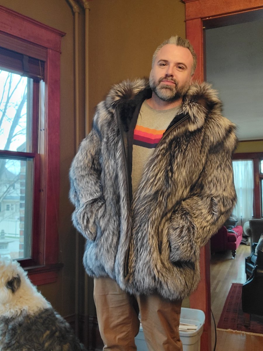 Just bought a new coat - Fur Den - The Fur Den